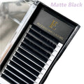 Matte Black Cashmere Russian Volume Lashes Private Labels False Eyelash Extensions