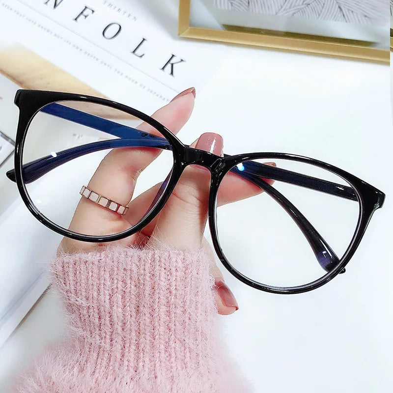 New Custom Logo Fashionable PC Frame Diamond Computer Game Large Blue Film Sunglasses Blue Light Blocking Glasses for Unisex