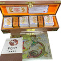 1000pc Chinese Dragon and Phoenix Yellow Dragon Banknote One Hundred Quintillion Vigintillion Banknote UV Light With Carving Box