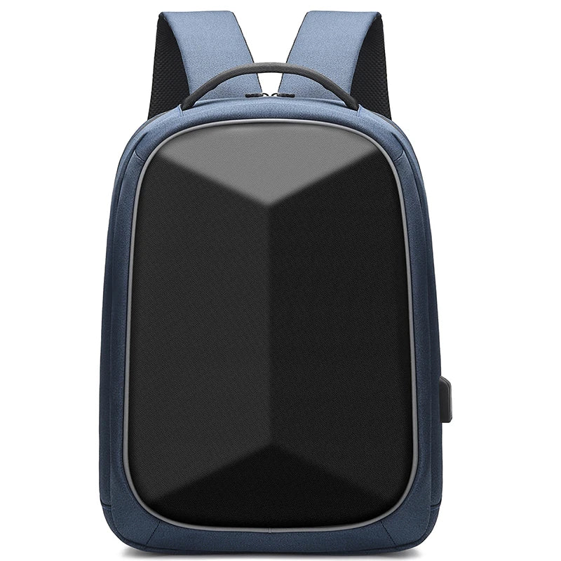Large Waterproof Oxford Polyester Casual Business Fashion Custom Logo Hiking School Travel Laptop Backpack with Zipper Closure