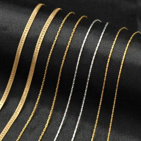 GP 0.63mm 0.67mm 1.77mm 14K Gold Filled Silver 925 Beading Chain Footage Spool Snake Chain Permanent Jewelry Chains Supplier