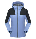 Low MOQ Customize Logo Thin Windproof Contrast Patch Outdoor Jacket Waterproof Mountain Climbing Light Jacket Ladies Trench Coat