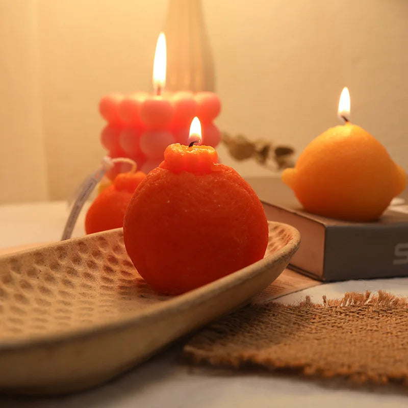 Epsilon Scented Candles Luxury Natural Soy Wax Candle Aromatherapy with Essential Oil for Stress Relief Smoke-Free Strong Fragrance