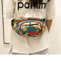 Fashion Custom logo Sports Fanny Pack Outdoor Waterproof Waist Bag for Man and Woman