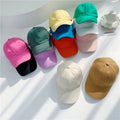Solid Color Children's Baseball Cap Summer Cap Children South Korea Ins Spring Hat Wholesale
