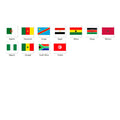 Ready to Ship 3x5ft 100% Polyester African Africa National Banner Country Flags All Countries