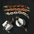 30cm Length Women Fashion Plastic Acrylic Acetate Bag Accessories Link Chain Strap for Handbags Bag Handle