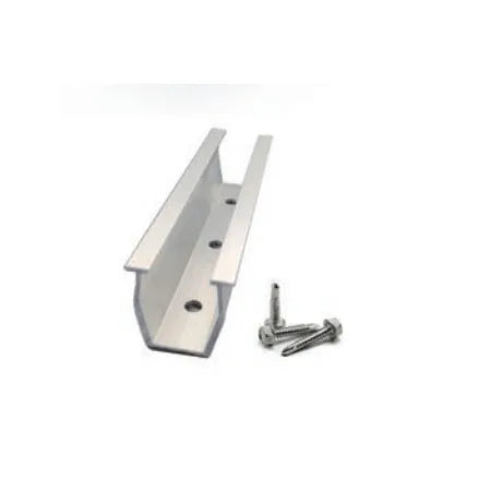 Mini Rail Solar Mount Aluminum Structure for Roof Top