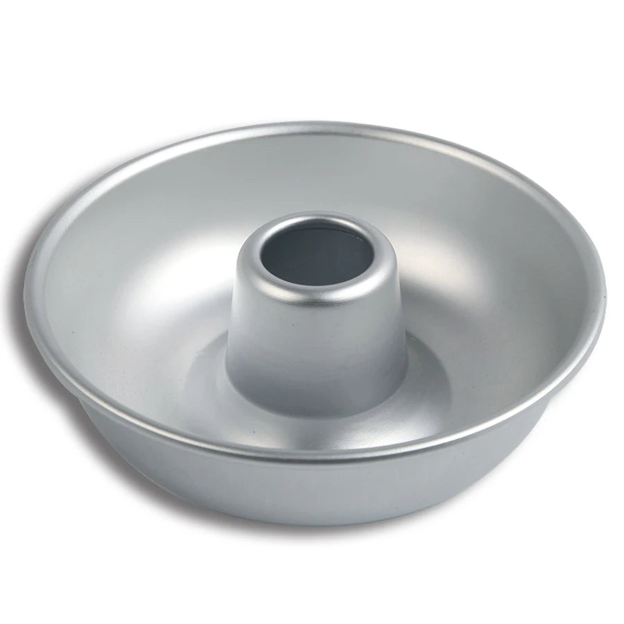 H32  13cm Small Round Hollow Cake Mold Aluminum Core Pulling Hollow Cheese Bread Non Stick Coating Anodizing