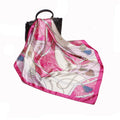Fashionable Design Long Silk Satin Shawl Scarf Printing Satin Silk Scarf