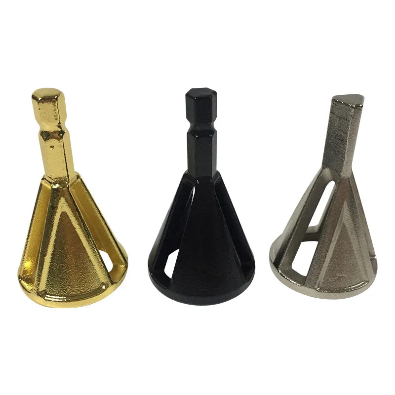 New Type External Chamferer High Speed Steel Deburring Three Edge Triangular Handle and Hexagonal Handle
