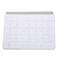 A4 Size Rectangle Sublimation Jigsaw Puzzle Photo Frame Blanks 40 Small Pieces 29*20cm for Kid's Gifts