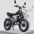 Ridstar Q20Pro Electric Bike 20 Inch Dual Motors 52V 40Ah Double Battery Fat Tire Mountain Electric Bicycle E Bikes for Adults