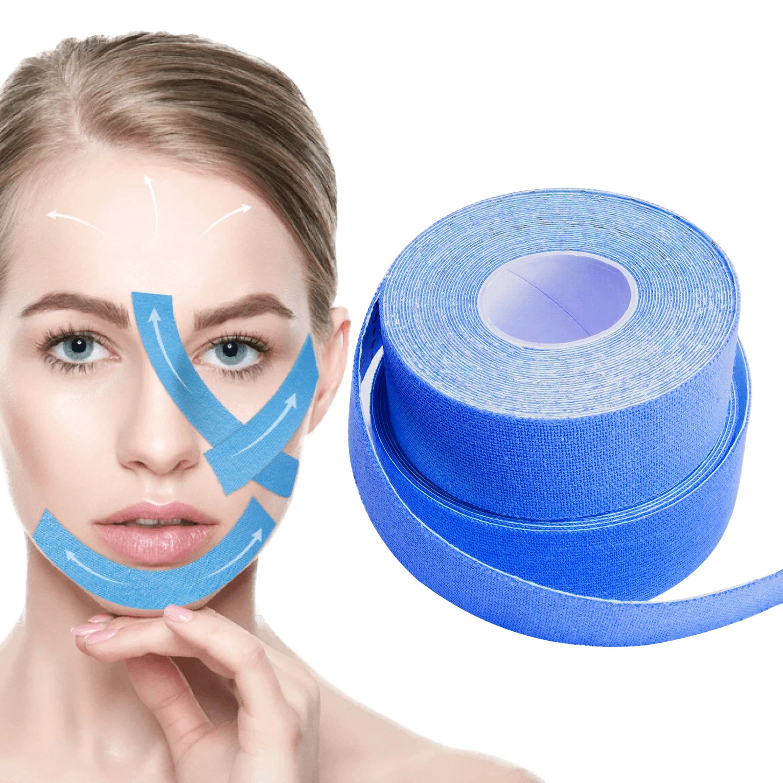 ALIVER Anti Freeze Anti Wrinkle Patcheselastic Tightening Skin Facial Lift Tapeneck v Line Face Lifting Belt