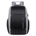 Men's High-Capacity Simple Fashion Schoolbag Dress Style Daily Use Leisure Travel Backpack with Strap Geometric Pattern