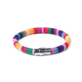 Wholesale Classic Fashion Charm Bracelet Waterproof String Thread Bohemian Style Cloth Rope Main Stone for Man Woman