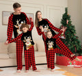 Wholesale Long Sleeve Sleepwear Merry Christmas Loungewear Print Christmas Pajamas Family Two Piece Pajama Set