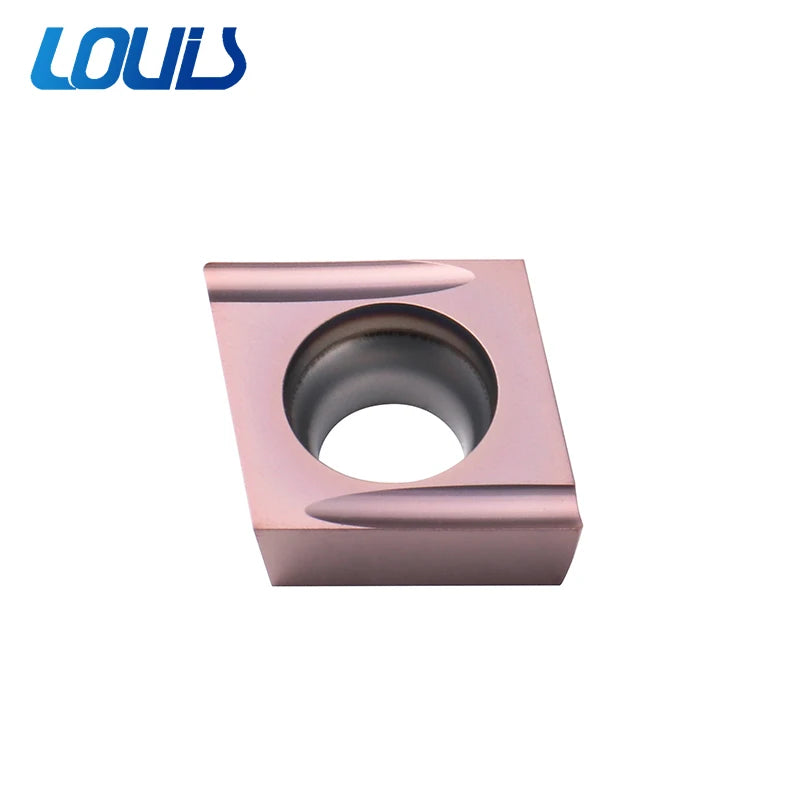 Ceramic Inserts with Aluminum Finishing and PVD Coating CCGT09T301 CCGT09T302 CCGT09T304 R L U Inner Hole Turning Inserts