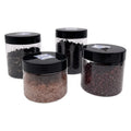 Transparent Plastic jars PET bottle for food storage packing 250ml 300ml 500ml 1000ml free sample