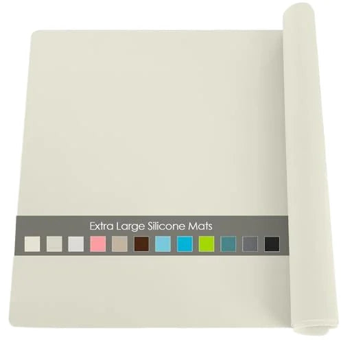 FDA Large Silicone Heat-resistant Dinner Table Mat 100% Food Grade Silicon Table Mat Silicone Non-slip Kitchen Pad