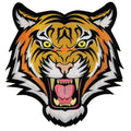 Hairy Head Large Tiger Head Applique Patches Jacket Embroidery Patch Custom Patches for Jerseys Hoodie  CapsJacket Clothing
