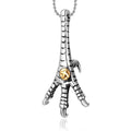 Wholesale Retro Hip Hop Stainless Steel Eagle Claw Necklace Fine Pendants & Charms for Men and Women