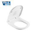Modern Thermostatic Electronic Bidets Toilet Seat with Soft Close Night Light Heated Bathroom Bidet Cover