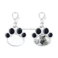 Sublimation Dog Tag Metal Single Sided Sublimation Dog Paw Shape Personalized Blank Dog Tags