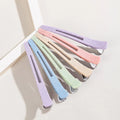 Barber Shop Non Creased Wheat Straw Material Women's Accessories Bangs Duck Beak Hair Clip