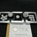 Moissanite Stone Round Brilliant Cut Loose Diamonds D Color Factory 1.0-10.0 Carat Loose Moissanite Diamonds