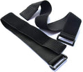 Sports Closed Legs Bondage Black Buckle Hook and Loop Elastic Strap