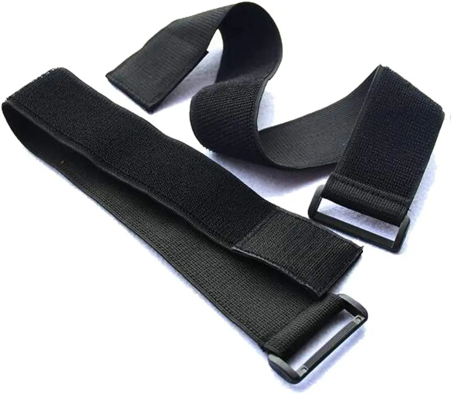 Sports Closed Legs Bondage Black Buckle Hook and Loop Elastic Strap