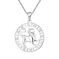 High Quality 925 Sterling Silver Leo Necklace Zodiac Astrology  Dignified Leo Necklace for Religious Jewelry