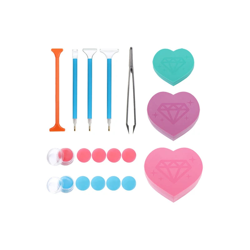 Diamond Painting Tool Set Diamond Embroidery Storage Box Kit Diy Mosaic Art Craft