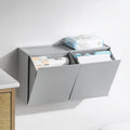 Wall-mounted Storage Basket Bathroom Household Storage Box Toilet Paper Box - Waterproof Tissue Box Shelf