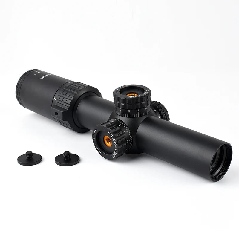 SYQT 1-5X24IR Flat Red/Green Luminous Optic Scope Hunting Reticle with Etched Glass Optical Scopes & Accessories