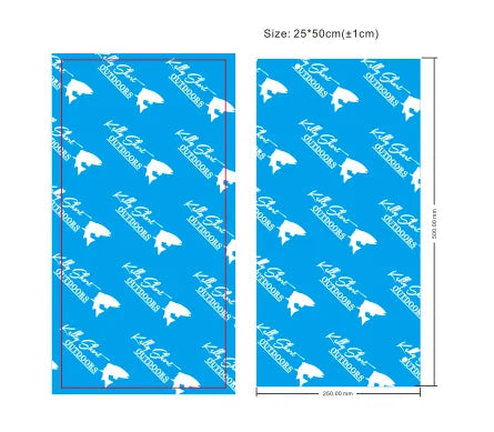Custom Fishing Bandanas Mask Neck Tube Cycling Scarf Outdoor Sports Scarf