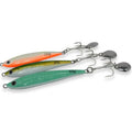 TAKEDO RX15 Luminous 30g 6.5cm Sinking Metal With 2X Treble Hook Vibration Lure Fishing  Jigging Lures for Saltwater