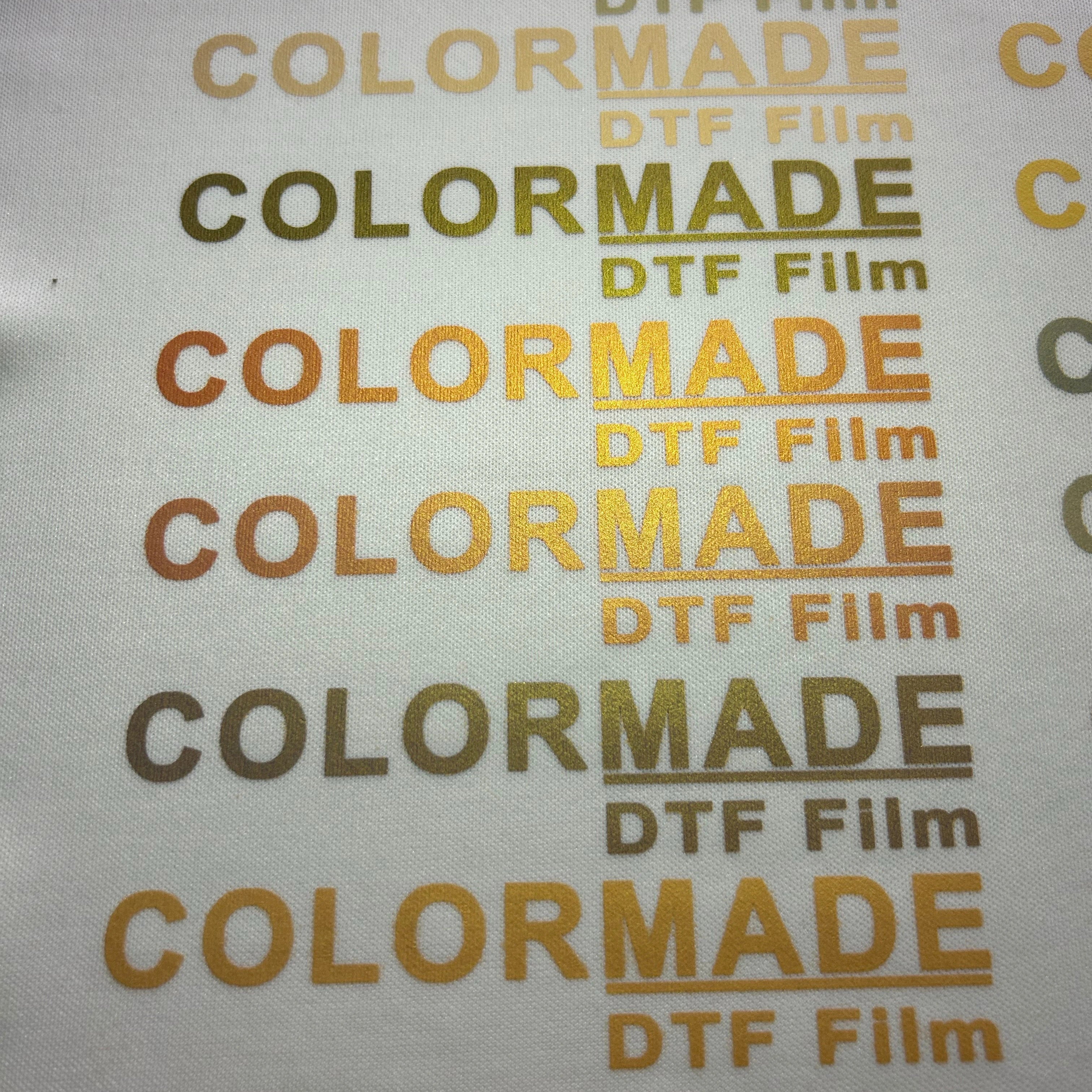 Factory Price 2023 Xin Flying Manufacturer Chameleon Film Glitter Dtf Pet Film for Dtf Pet Printer Special Films