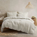 Kingworth Comfortable King Size Luxury Fluffy Comforter Modern Linen Hotel Linen Bedding Set