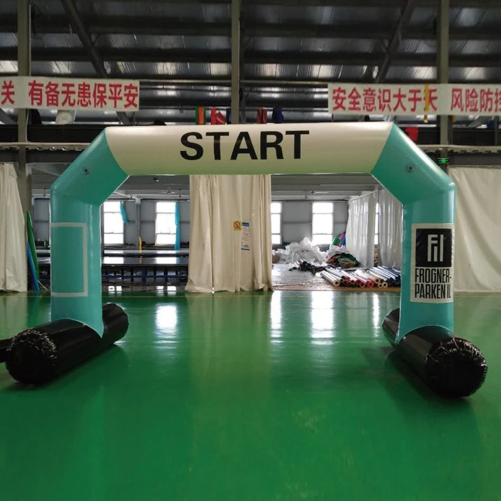 TianYi Tech Customize Size logo Inflatable Arch Gate Promotional Start Event Advertising Inflatables with Air Blower