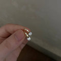 High Polished Hot Fashion 925 Sterling Silver Single Zircon Diamond Hoop Earrings for Women Girls