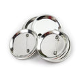 Factory Wholesale Tin Tinplate Button Maker Blank 3 Inches Metal Pin Back Part Sublimation Badges Button for Badge