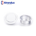 Wall Duct Outdoor Round air Conditioning HVAC Ventilation Disc Valve Outlet Stainless Steel Adjustable Exhaust air Grille