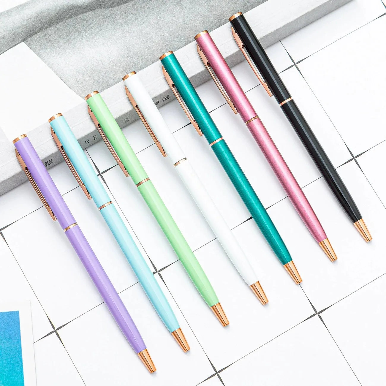 Flat Headed Xiaogaoshi Metal Pen for Office and Business Advertising Customizable Printing logo Gift Ballpoint Pen