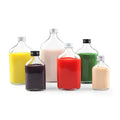 50ml 100ml 200ml 250ml 350ml 500ml Flat Empty Clear Glass Whisky Bottle Beverage Bottle with Screw Cap