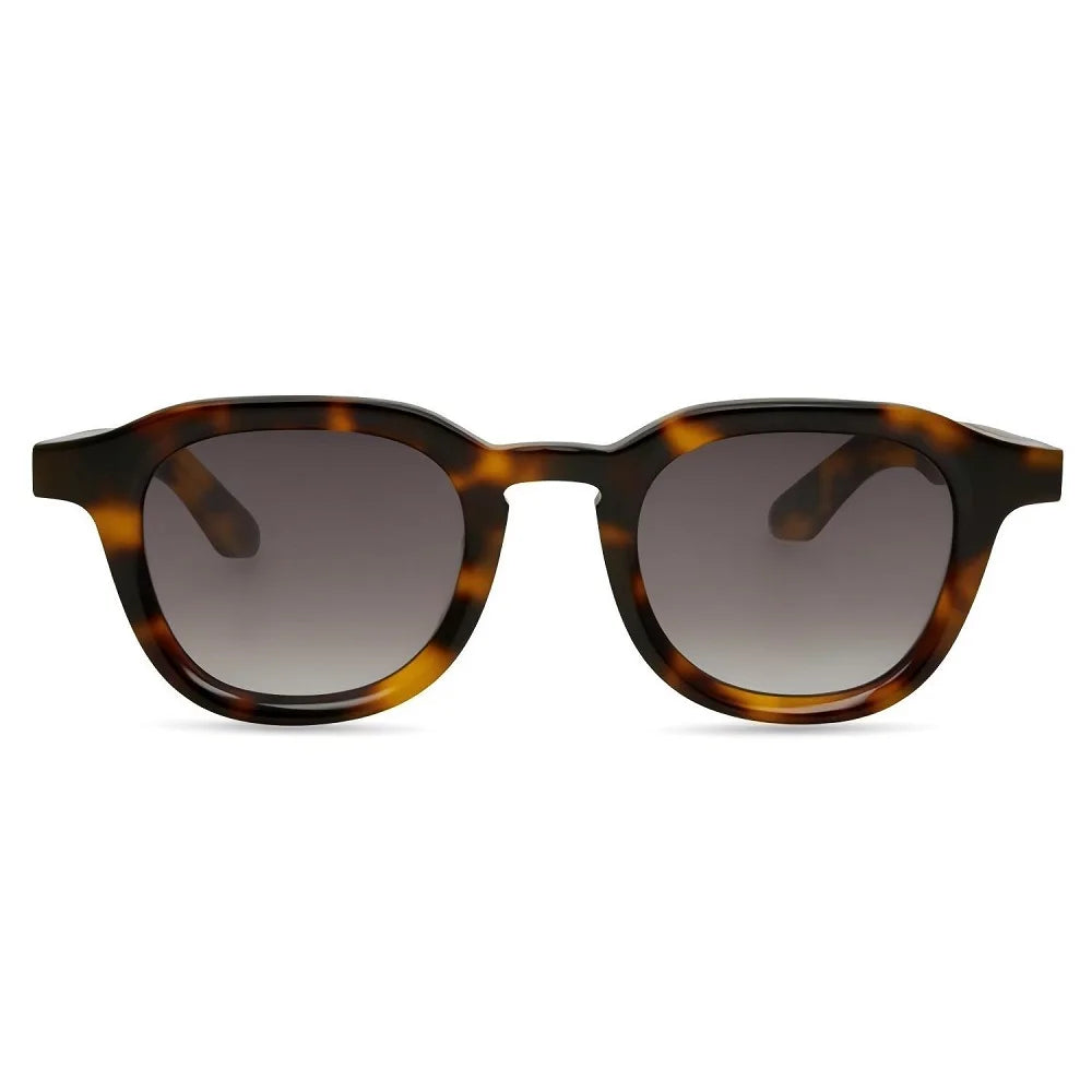 2025 Retro Round Sunglasses Acetate Fashionable Personality Sunglasses Marble Frame Glasses