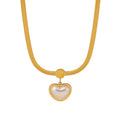 Fashion Jewelry Necklaces Gold Filled Jewelry Blade Chain Pendant Necklace