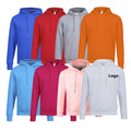 Wholesale High Quality Medium Weight Custom LOGO Cotton Polyester Regular Fit American Streetwear Men's Hoodies&Sweatshirts