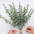 Wholesale Hot Sale Artificial Plants Leaves Single Eucalyptus Leaves